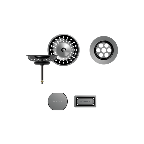 SCHOCK Sichtteile in Gunmetal 400053GUM