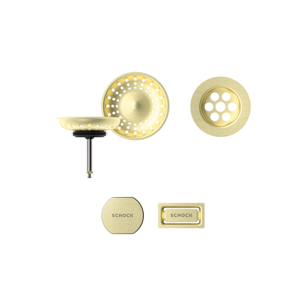 SCHOCK Sichtteile in White Gold 400065WGO